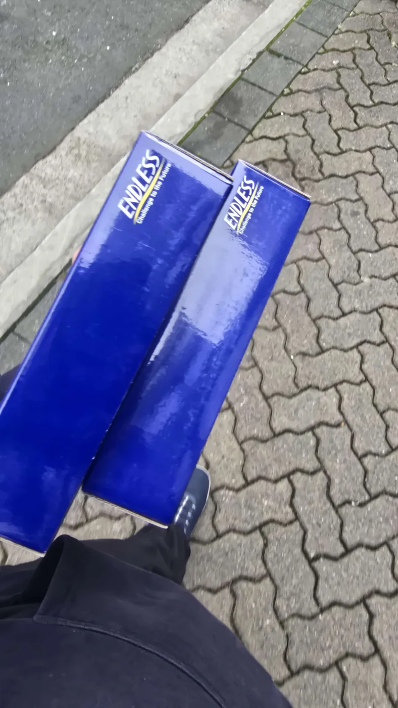 Two boxed Endless parts orders